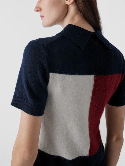 Tommy Hilfiger Poloshirt mit Brand-Detail Dunkelblau 6