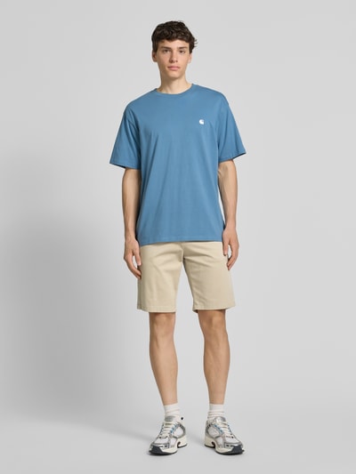 Jack & Jones Regular Fit Bermudas mit Eingrifftaschen Modell 'IBOWIE' Beige 1
