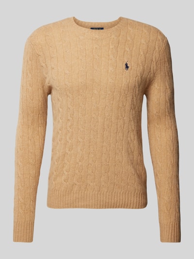 Polo Ralph Lauren Pullover met logostitching Camel - 2