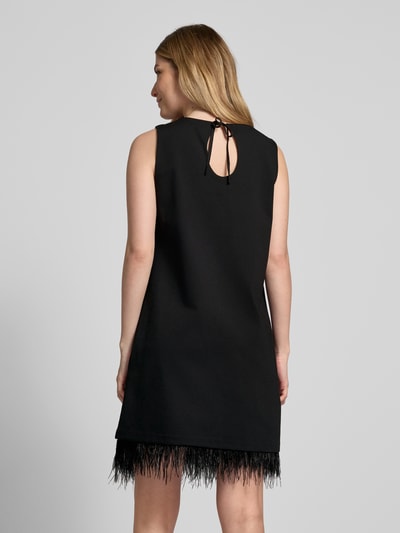 Oui Minikleid mit Viskose-Anteil in ärmellosem Design Black 5