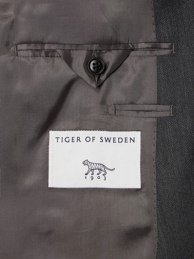 Tiger Of Sweden Regular Fit 2-Knopf-Sakko mit Pattentaschen Hellgrau 3