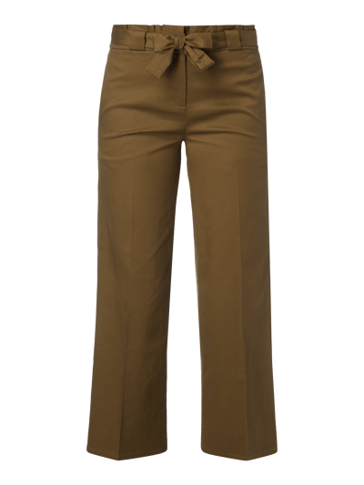 Jake*s Casual Marlenehose mit Gürtel Schilf 1