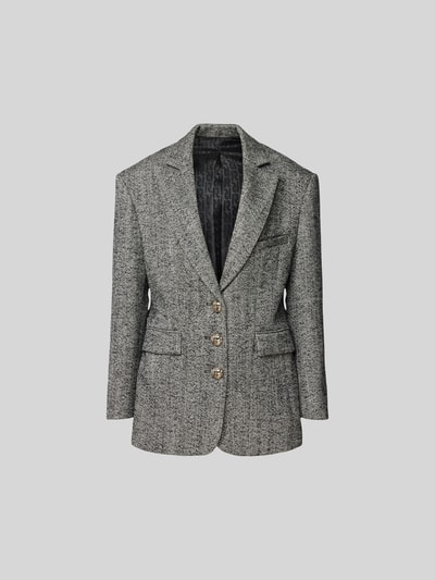 Rabanne Blazer aus Woll-Mix Mittelgrau 2