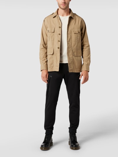 Polo Ralph Lauren Classic Fit Overjacket mit Cargotaschen Khaki 1