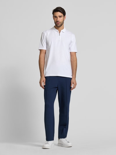 Lacoste Bootcut fit joggingbroek van puur katoen Blauw - 1