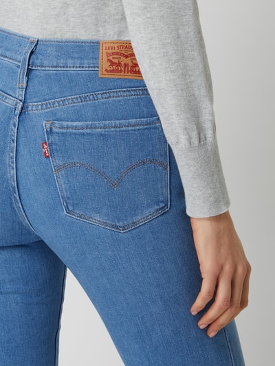 Levi's® 300 Jeansy o kroju shaping slim fit z dodatkiem wiskozy model ‘312’   Błękitny 3