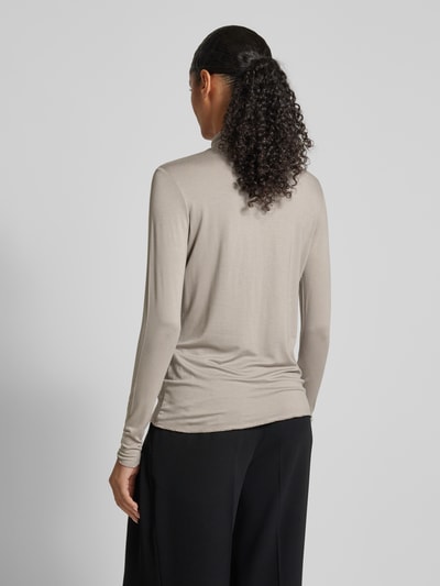 Smith and Soul Longsleeve mit Stehkragen Taupe 5