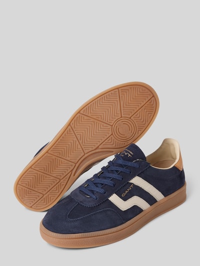 Gant Sneaker aus Leder mit Label-Stitching Modell 'Cuzima' Bleu 4