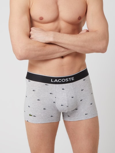 Lacoste Trunks mit elastischem Bund im 3er-Pack Black 3