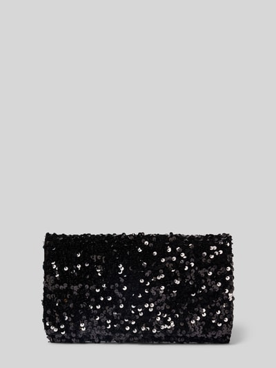 Abro Clutch mit Paillettenbesatz Black 2