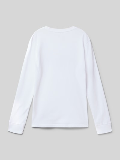 Quiksilver Shirt met lange mouwen en labelprint Wit - 3