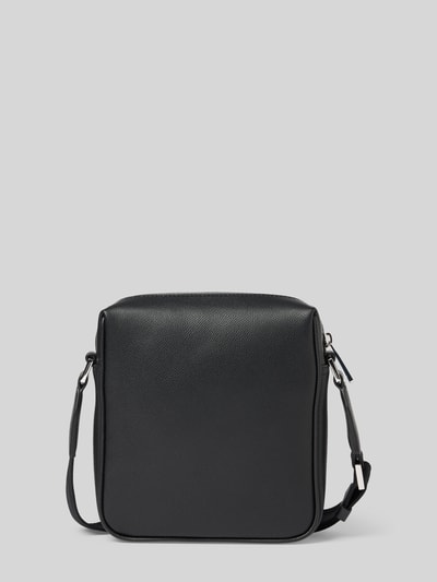 BOSS Reporter-Tasche aus genarbtem Leder Modell 'DAXTER_NS zip' Black 4