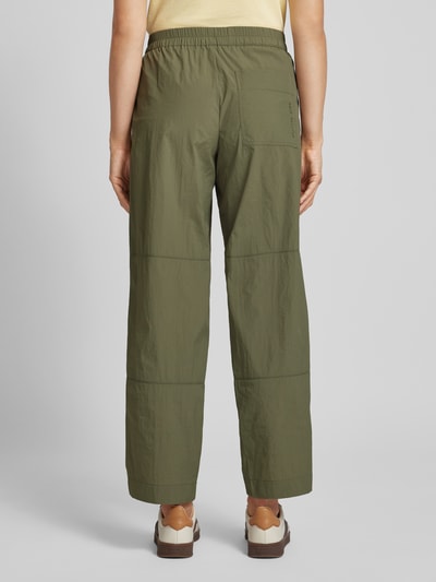 esmé studios Sweatpants mit elastischem Bund Modell 'Alice' Khaki 5