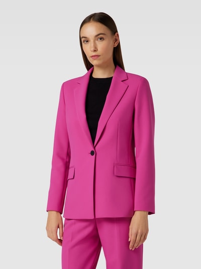 HUGO Blazer met reverskraag, model 'Atana' Fuchsia - 4