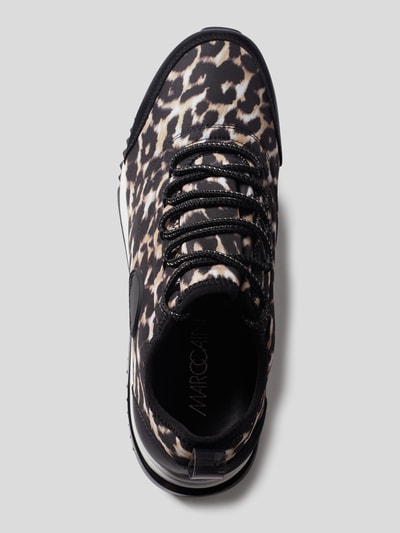 Marc Cain Bags & Shoes Sneakers met dierenprint Zwart - 4