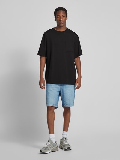 Scotch & Soda Oversized T-Shirt mit Brusttasche Modell 'CORE' Black 1