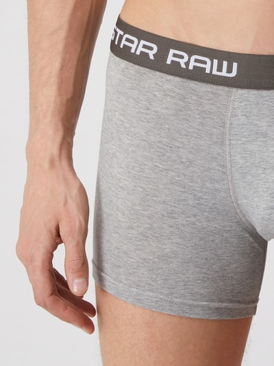 G-Star Raw Trunks aus Baumwoll-Elasthan-Mix  Mittelgrau Melange 4