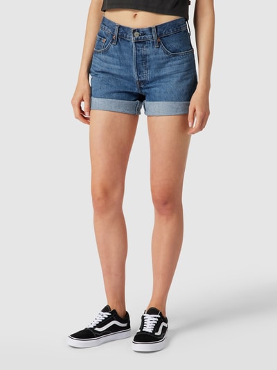 Levi's® Jeansshorts met labelpatch Jeansblauw - 4