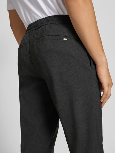 Jack & Jones Relaxed fit joggingbroek met elastische band Antraciet - 3