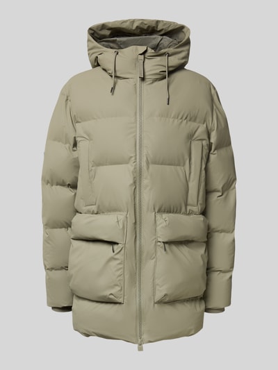 RAINS Steppjacke mit Zweiwege-Reißverschluss Schilf 2