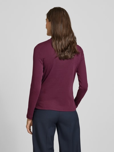Christian Berg Woman Longsleeve mit Stehkragen Kirsche 5