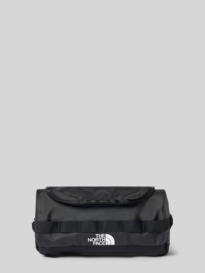 Produktfoto, Travel Canister mit Logo-Print von The North Face, schwarz, rechteckige Form, Hauptfach mit Reißverschluss, Tragehenkel, Innenfach mit Reißverschluss, Maße: Breite 24 cm, Länge 13 cm, Tiefe 13 cm