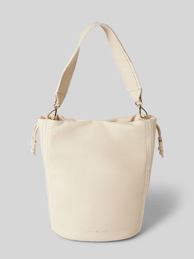 Tommy Hilfiger Beuteltasche mit Zierstichen Beige 2