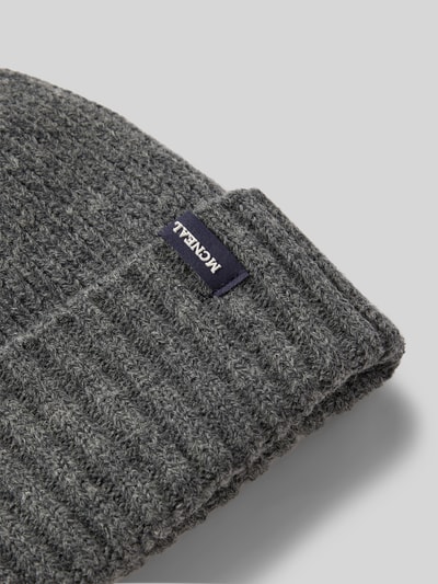 MCNEAL Beanie mit Label-Detail Anthrazit 2