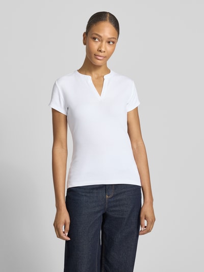 someday. T-Shirt in Ripp-Optik Modell 'Kleoh' Weiss 4