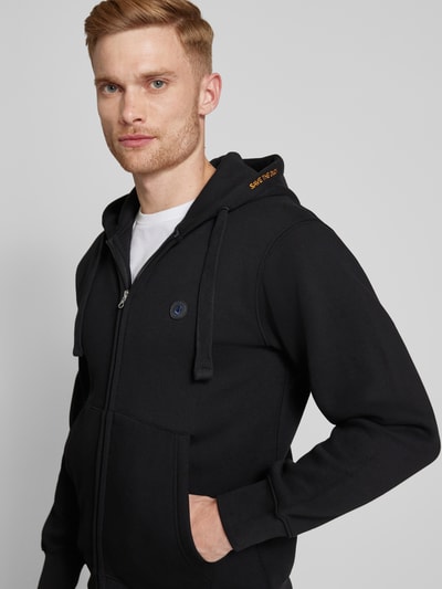 SAVE THE DUCK Sweatjacke mit Label-Detail Modell 'Cissus' Black 3