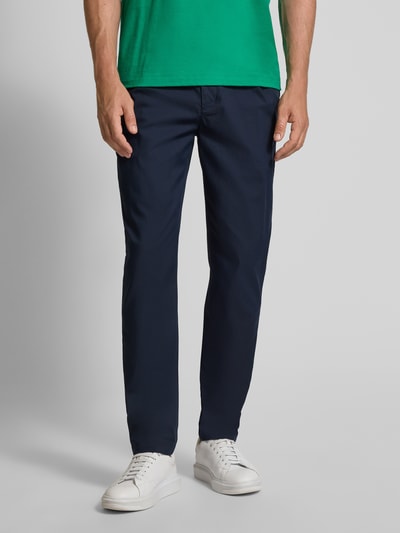 Tommy Hilfiger Tapered Fit Hose aus Baumwoll-Mix Blau 4