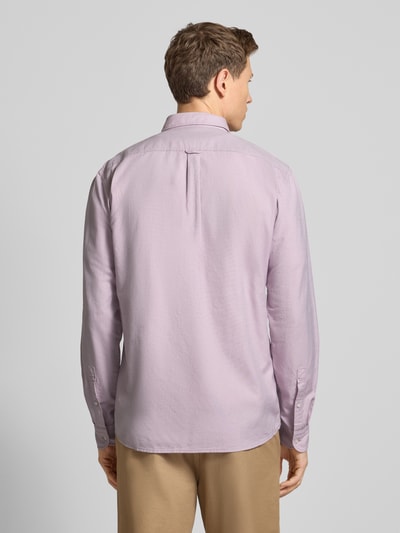 BOSS Orange Regular fit vrijetijdsoverhemd van Oxford-katoen, model 'RICKERT' Roze - 5