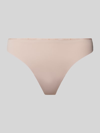 TOMMY HILFIGER String met labeldetails, model 'Invisible' Beige - 1