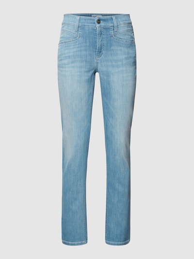 Cambio Jeans mit Label-Patch Modell 'Pina' Hellblau 2