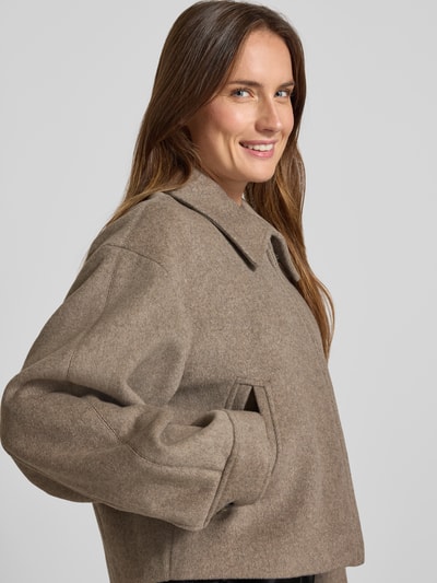 Mango Jacke mit Viskose-Anteil Modell 'CANDYX' Beige 3