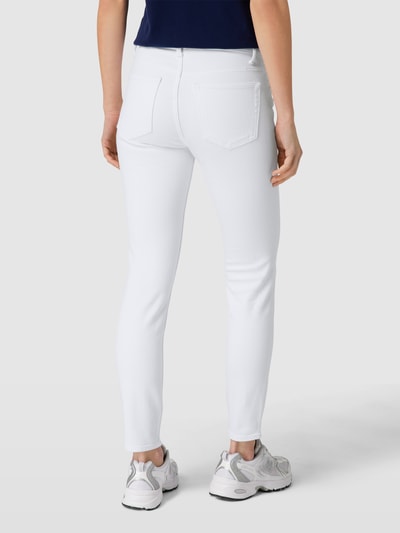 Polo Ralph Lauren Skinny Fit Jeans im 5-Pocket-Design Modell 'RISE' Weiß 5