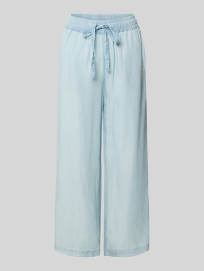 Soyaconcept Wide Fit Stoffhose aus reinem Lyocell in Denim-Optik Jeansblau 2