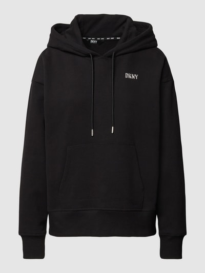 DKNY PERFORMANCE Hoodie mit Label-Detail Black 2