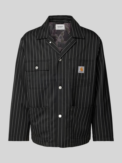 Carhartt Work In Progress Sakko mit Label-Patch Modell 'SEATON' Black 2