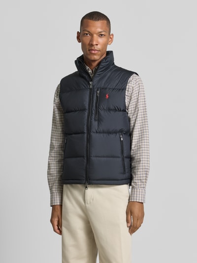 Polo Ralph Lauren Regular Fit Weste mit Logo-Stitching Black 4