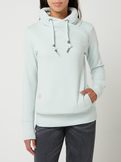 Ragwear Sweatshirt mit Tube Collar Modell 'Neska' Mint 4