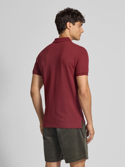 Polo Ralph Lauren Poloshirt mit Label-Stitching Bordeaux 5