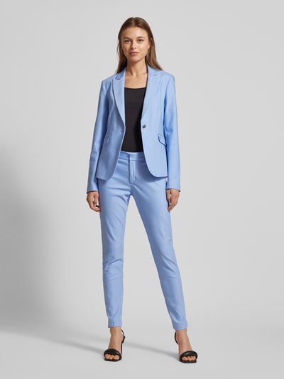 MOS MOSH Blazer met labelapplicatie, model 'Blake' Oceaanblauw - 1