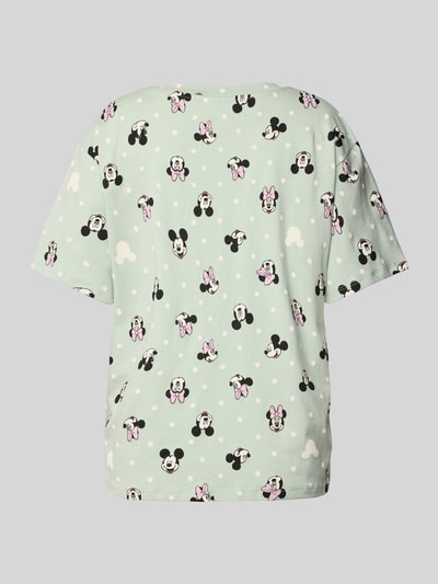 Jake*s Casual Pyjamabovendeel met Disney®-print Mintgroen - 3