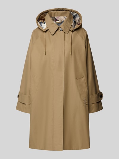 Barbour Regular fit lange jas van katoenmix, model 'SADIE' Zand - 2