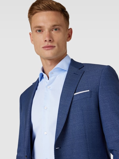 JOOP! Collection Slim Fit Business-Hemd mit Haifischkragen Modell 'Pai' Bleu 3