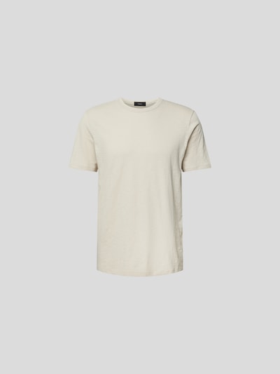 Theory T-Shirt in melierter Optik Sand 2