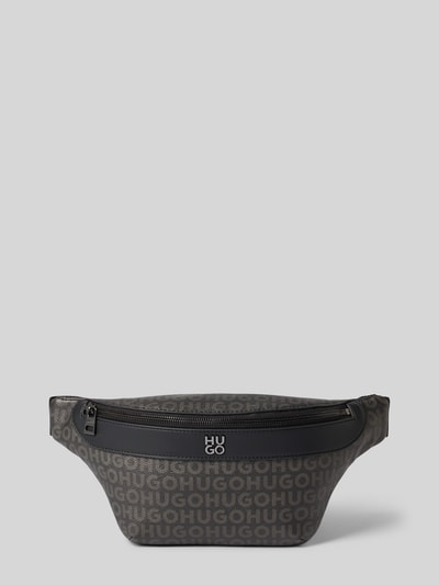 HUGO Bauchtasche mit Label-Applikation Modell 'QUANTIC_M_BUMBAG' BLACK 2