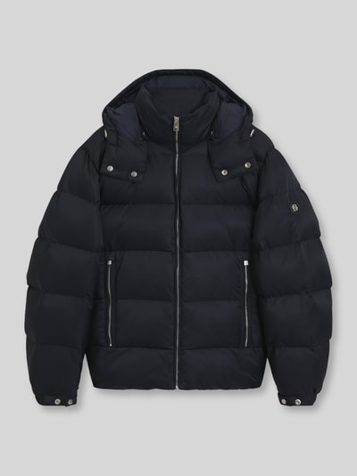 BOSS Regular Fit Daunenjacke mit abnehmbarer Kapuze Marine 2