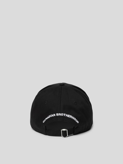 Dsquared2 Cap mit Label-Print Schwarz 5